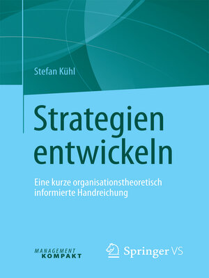 cover image of Strategien entwickeln